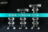 Wholesale crystal candle holder crystal crafts
