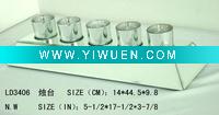 Wholesale mirrored candle holder