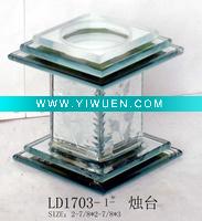 Wholesale glass/mirrored candle holder