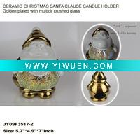 Wholesale Ceramic christmas candle holder/tea light holder