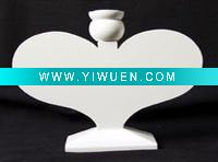 Wholesale home accessories wooden candle container candle holder