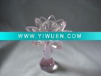 Wholesale crystal candle holder souvenir(CX-CH0003)