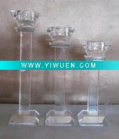 Wholesale small crystal candle holder