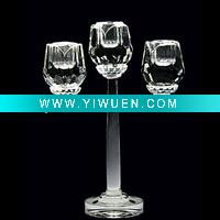 Wholesale beautiful Crystal Candle Holder MH-1067