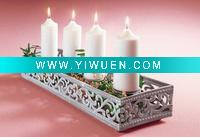 Wholesale Metal candle holder plate, kerzenhalter, HWM-82117