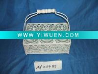 Wholesale Antique basket metal candle holder