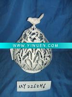 Wholesale Bird metal glass candle holder