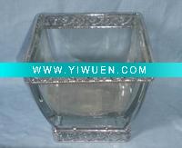 Wholesale Glass Candle Holder,Metal Candle holder