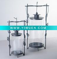 Wholesale hanging glass candle holder
