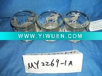 Wholesale Metal glass candle holder for Christmas