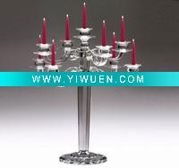 Wholesale beautiful Crystal candelabra,crystal candle holder MH-ZW041