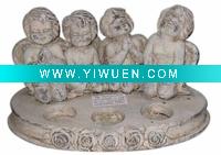 Wholesale cement candle holder angle