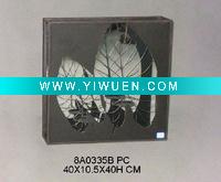 Wholesale black torch cutting metal table candle holder