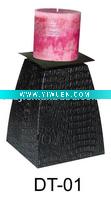 Wholesale 2011Eco-friendly Decoratitive Modern Design Handicraft Crocodile grain candle holder