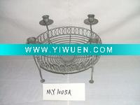 Wholesale Antique basket type candle holder