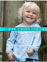 Wholesale lovely, super quality ,organic cotton baby tops