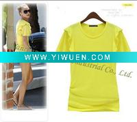Wholesale 2010 Hotselling lady's Promotional T-shirt