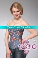 Wholesale Blue Loveliness Naughty Corset