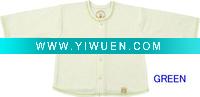 Wholesale Organic Cotton Pile Baby Cardigan Made in Japan