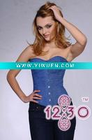Wholesale Navy blue corset