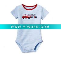 Wholesale 100% organic cotton infant romper
