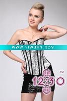Wholesale White Luxurious Sexy Corset