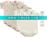 Wholesale Baby short sleeve bodysuit romper vest