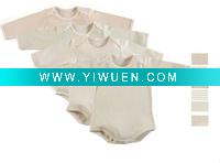 Wholesale 100% cotton long sleeve baby romper