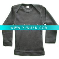 Wholesale Organic Cotton Baby Lap Tee Shirt T-Shirt