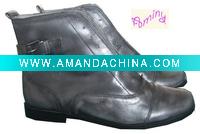 Fashion and comfortable leather boot