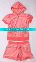 Wholesale 2011 new style wholesale fashion women tracksuit 2076-water melon-S M L XL