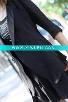 Wholesale Classic Black Ladies Suit