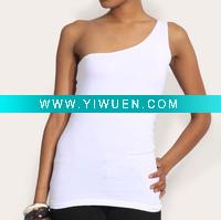 Wholesale Fashion one shoulder tops (TW0063T)