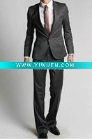 Wholesale Fashion Luxurious Exquisite Suit Gray