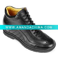 Wholesale men's height increasing boots leather boots increasing 8cm 8B0316-1