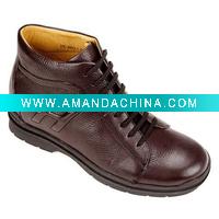 Wholesale men's height increasing boots leather boots increasing 8cm 8B0317-1