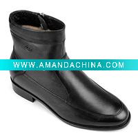 Wholesale men's height increasing boots leather boots increasing 7.5cm 8B0605-1