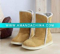 2011 lady's new and hot fashion snow boot