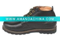 Wholesale Popular casual men leather boots