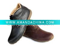 Wholesale Men's fashion leather boots