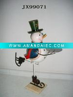 Wholesale christmas snowman in a sleigh