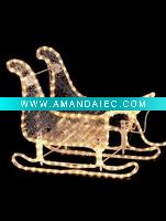 Wholesale Outdoor Christmas light-15" Sleigh-Rope light-Motif light