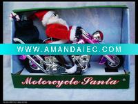 Wholesale Musical Motorbike Santa Claus