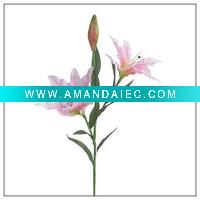 Wholesale beautiful artificial floral hand-made flower lily BT02S20-1