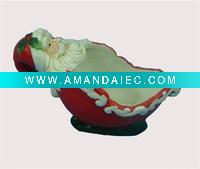 Wholesale Ceramic Santa Bottle holder