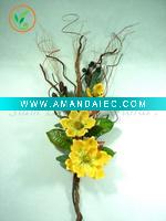Wholesale Artificial Flower with Real Leaves.