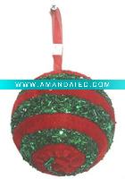 Wholesale Christmas ornaments Christmas hanger with sequins & glitters