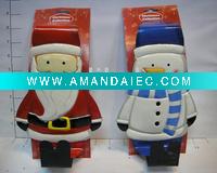 Wholesale 12"H Christmas Metal Figurine Wreath Hanger