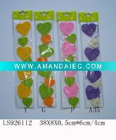 Wholesale felt heart garland, hanging hanger hang, non-woven nonwoven craft decoration decorative home spring felt ornament for easter