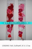 Wholesale felt heart garland, hanging hanger hang, non-woven nonwoven craft decoration decorative home spring